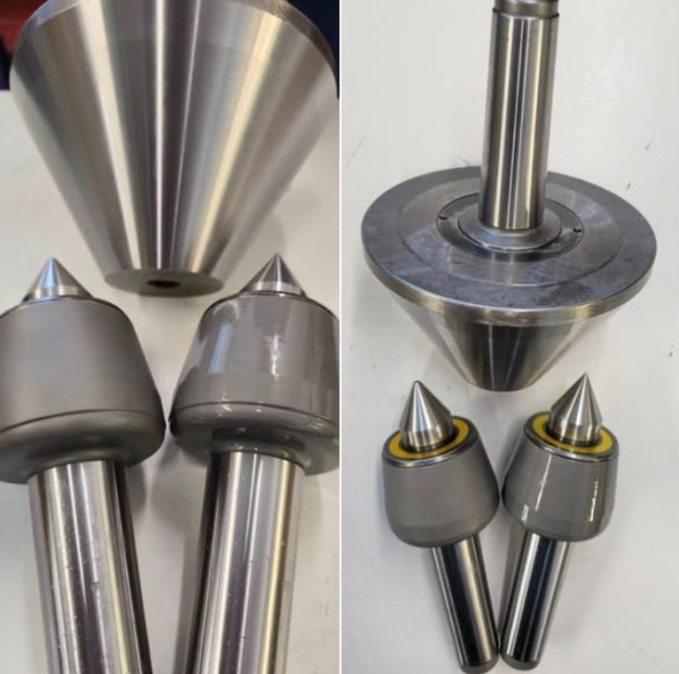 Repaired No 5 Morse Taper Revolving Centres